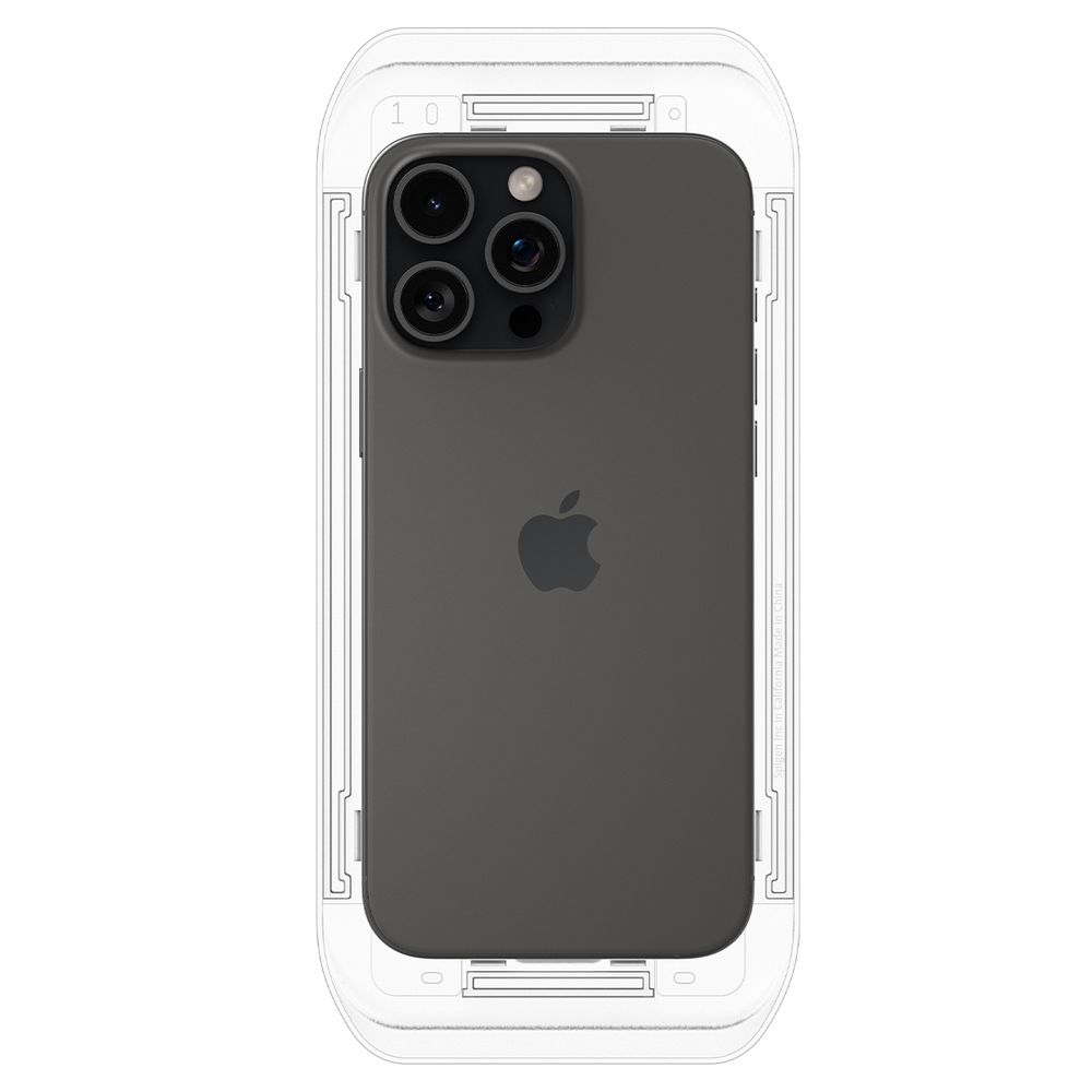 Spigen Glass tR EZ Fit HD (Privacy) 1 Pack, transparency - iPhone 16 Pro Max slika 7