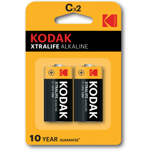 Kodak Alkalne baterije EXTRALIFE C14/2kom slika 1