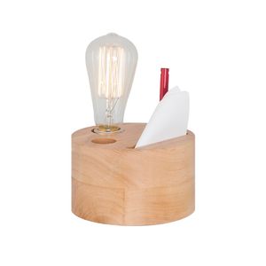 L1882 - Oak Oak Table Lamp