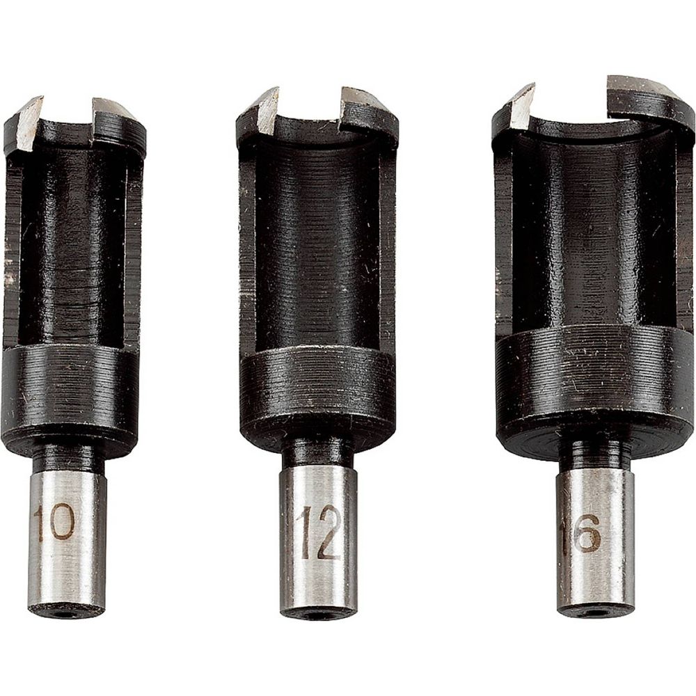 KWB set za čepovanje 10, 12 i 16 mm, 3 kom slika 1