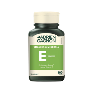 ADRIEN GAGNON VITAMIN E 400 IU caps a100 Natural source