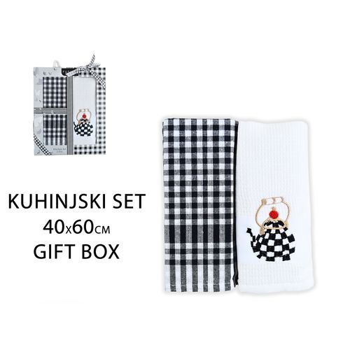 Kuhinjski peškir krpa 2/1 Gift box slika 1