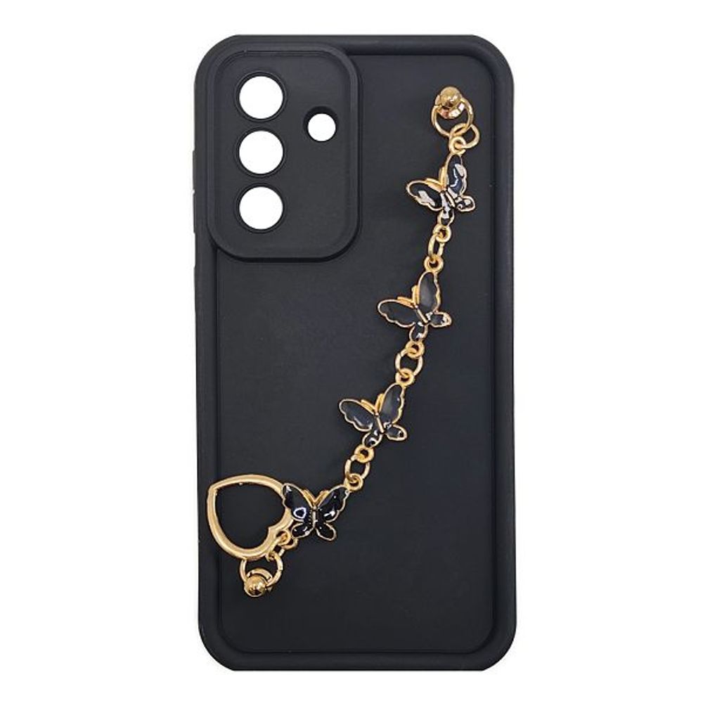 MM TPU SAM GALAXY A36 SILICONE CANDY WRIST STRAP Bl Butterfly slika 1