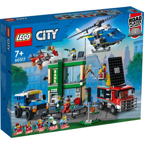 LEGO® CITY 60317 policijska potjera u banci slika 1
