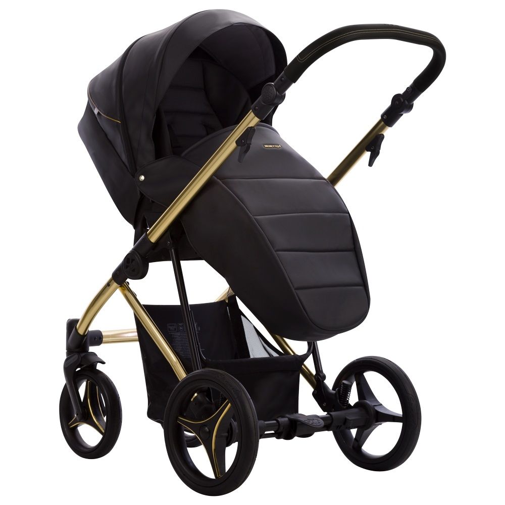 Bebetto Kolica Flavio Premium Class - Set 3u1 Gold 02 slika 3