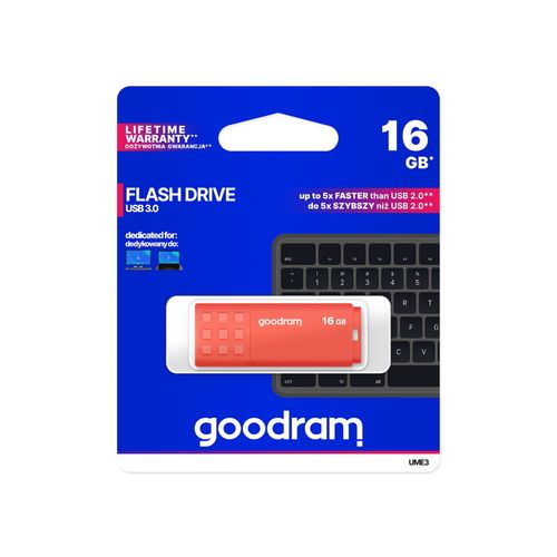 Memorija USB GoodDrive UME ORANGE 3.2 gen1 16gb narančasti RETAIL slika 3