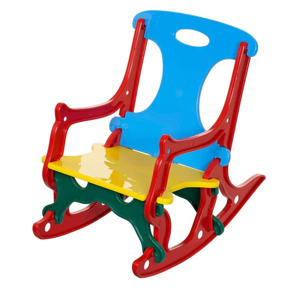 Kinder Home Dječija stolica na ljuljanje Toni, Žuta slika 1