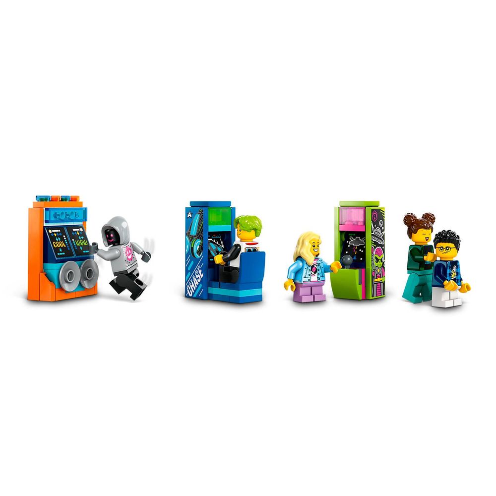 LEGO 60421 Rollercoaster park Robotski svijet slika 4