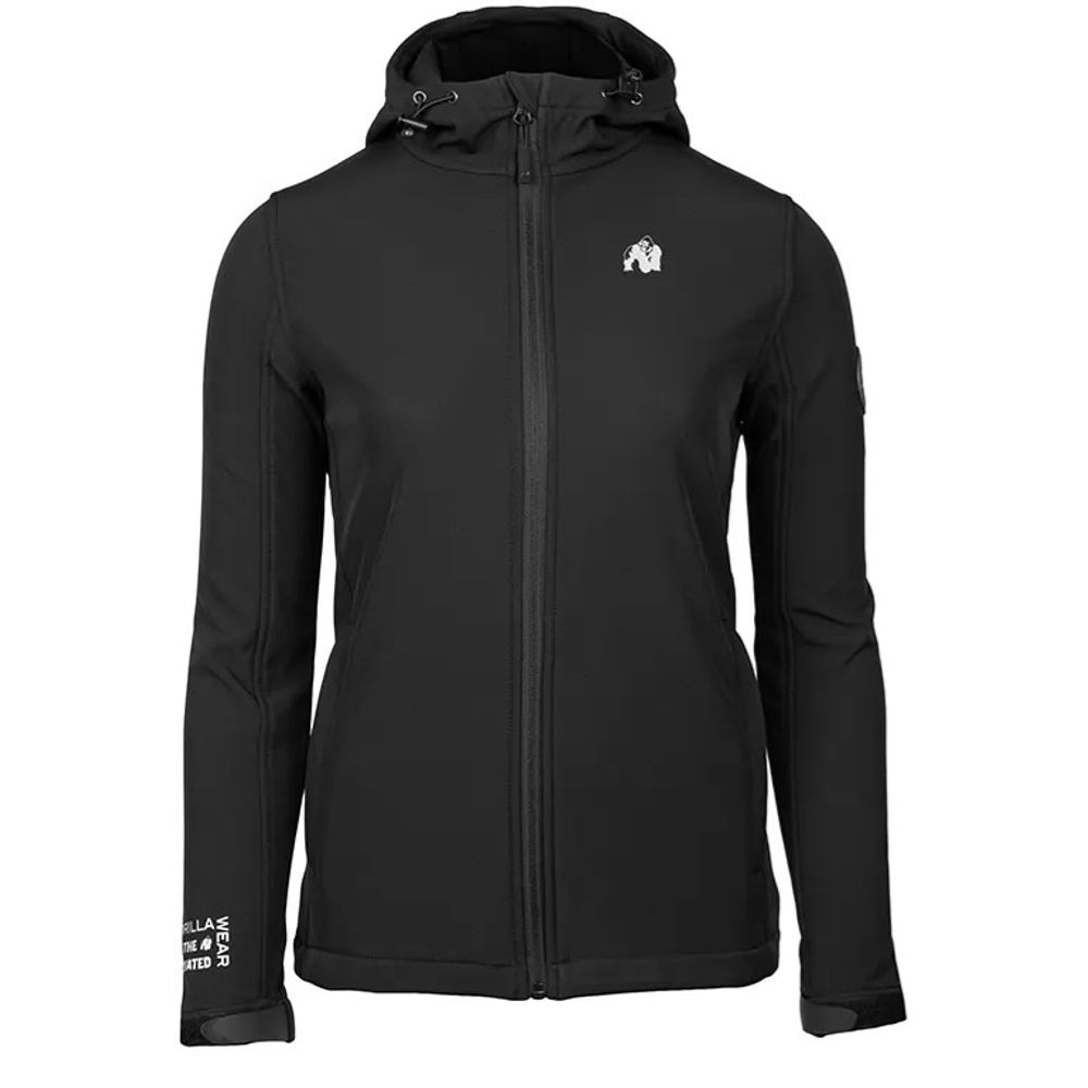 Gorilla Wear Mina Softshell Jakna, Crna slika 5