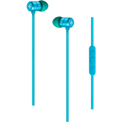 Slušalice - IE Headphone + Built-in Remote + Magnet + Mic - Turquoise - EchoPro slika 1