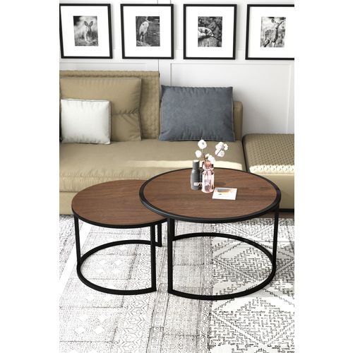 Bora - Walnut Walnut Coffee Table slika 1