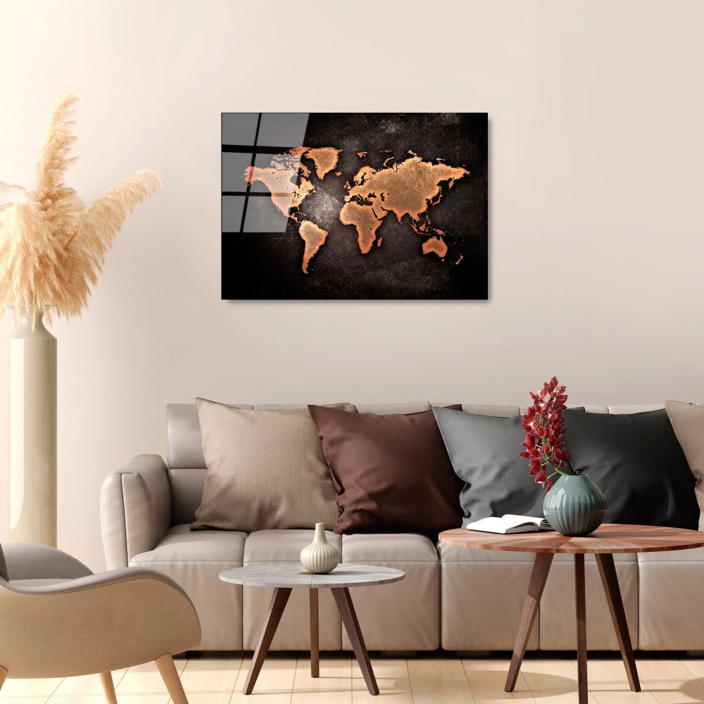 UV-379 Dekorativna Slika na Kaljenom Staklu, 50 x 70 cm, Višebojna slika 4