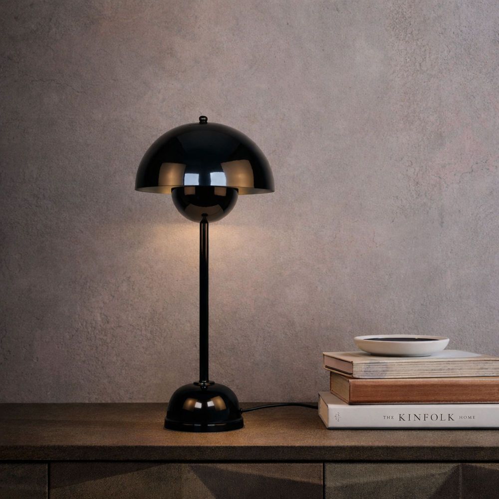 Stolna Lampa Eylul - 15681 - L, Boja: Crna slika 2