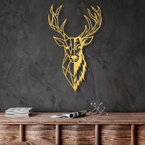 Wallity Metalna zidna dekoracija, Red Deer 3