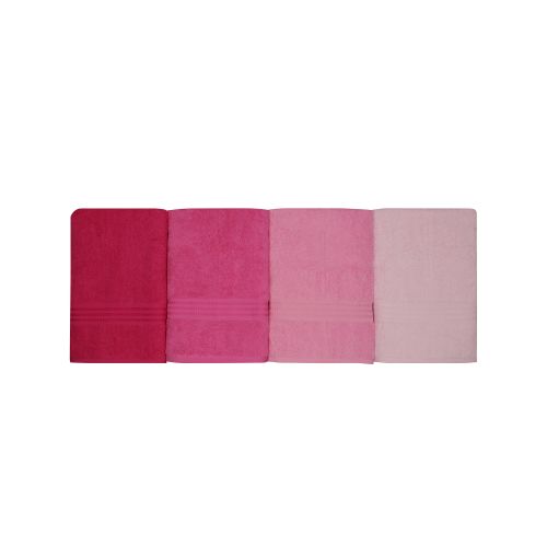 Set Peškira L'essential Maison Rainbow - Pink Light Dusty Rose Fuchsia (4 komada) slika 3