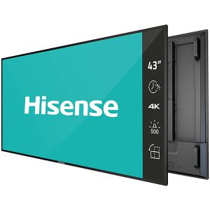 Hisense digital signage display 43B4E31T 43'' / 4K / 500 nita / 60 Hz / (18h / 7 dana)