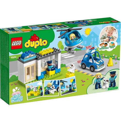 Lego Duplo Town Police Station & Helicopter slika 3