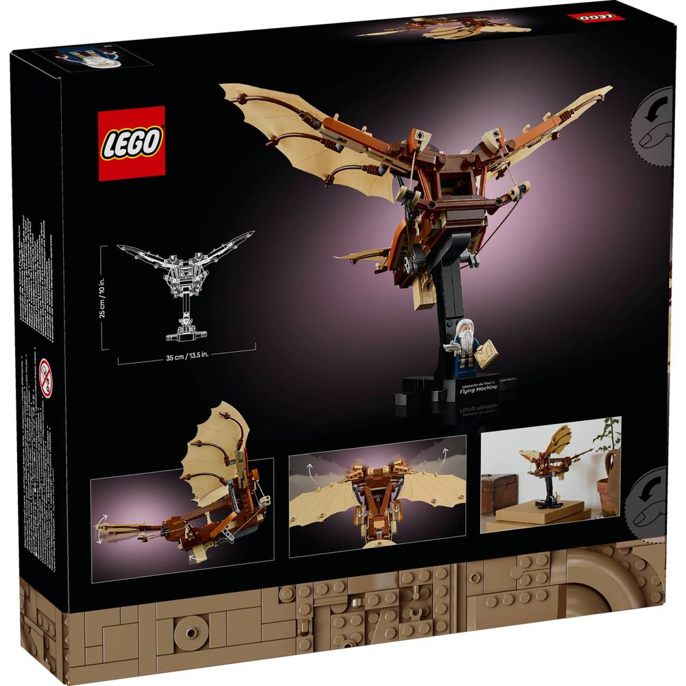 LEGO 10363 Leteći stroj Leonarda da Vincija slika 13