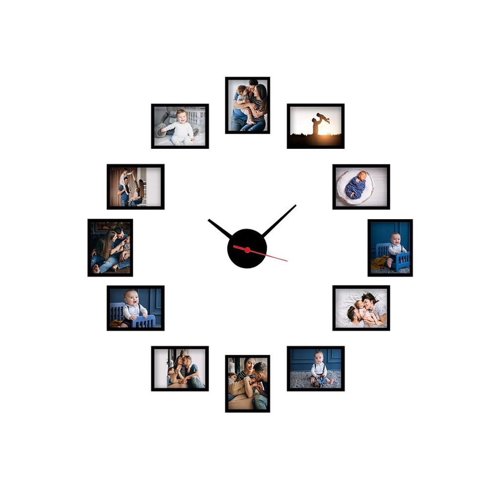 Decorative wall clock SCS01, colour: multicolor slika 2