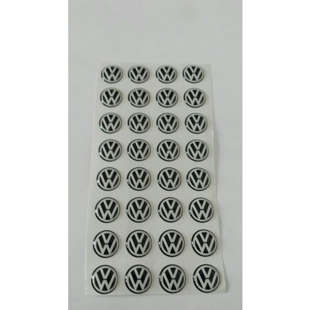 Silikonski Stiker VW Fi12mm slika 1