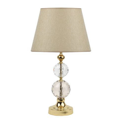 Gold Crystal 2 - Beige Beige Lamp Shade slika 1