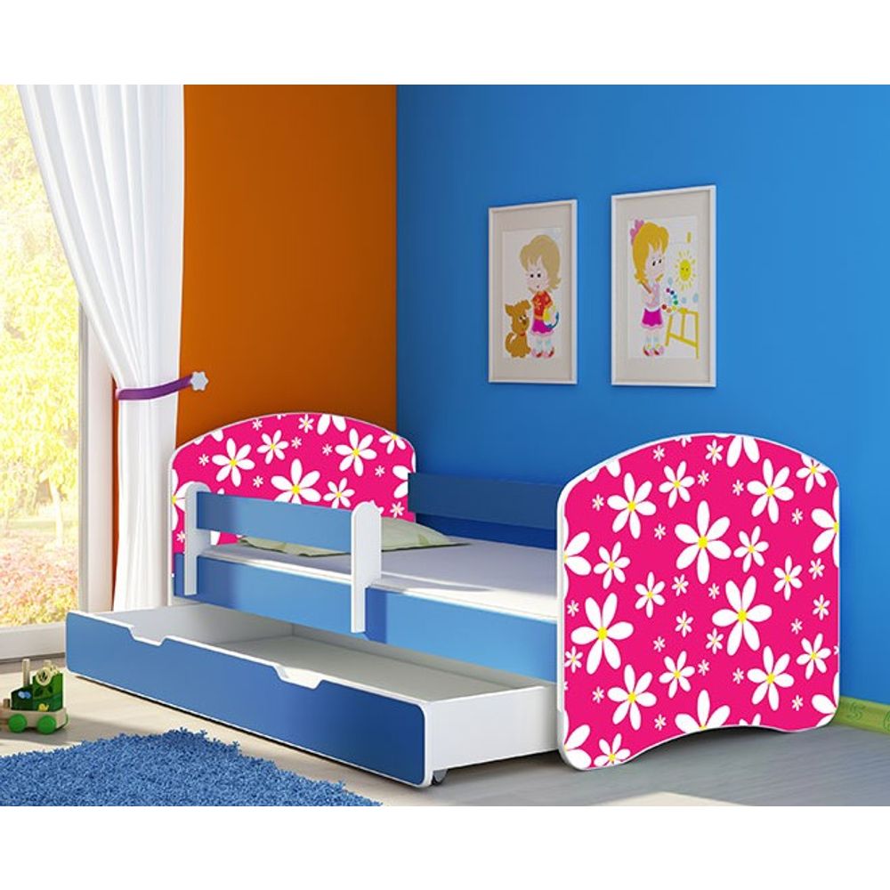 ACMA Dječiji krevet Acma II sa ladicom Blue - 180x80cm - Dezen 23 slika 1