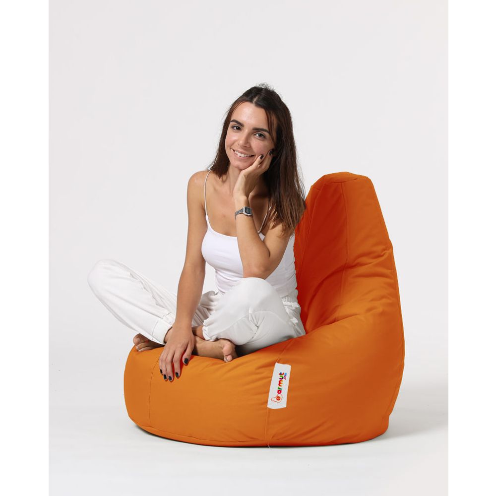 Drop L - Narandžasti Baštenski Bean Bag slika 1
