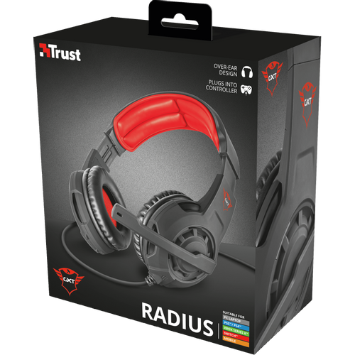 Trust gaming slušalice za PS4/PS5 GXT310 Radius crne (21187) slika 5