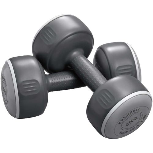 2 x 5 kg dumbbell set - SIVA slika 1