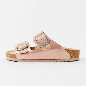 Vesna Anatomske papuče Aurora, Metal Roze Lux