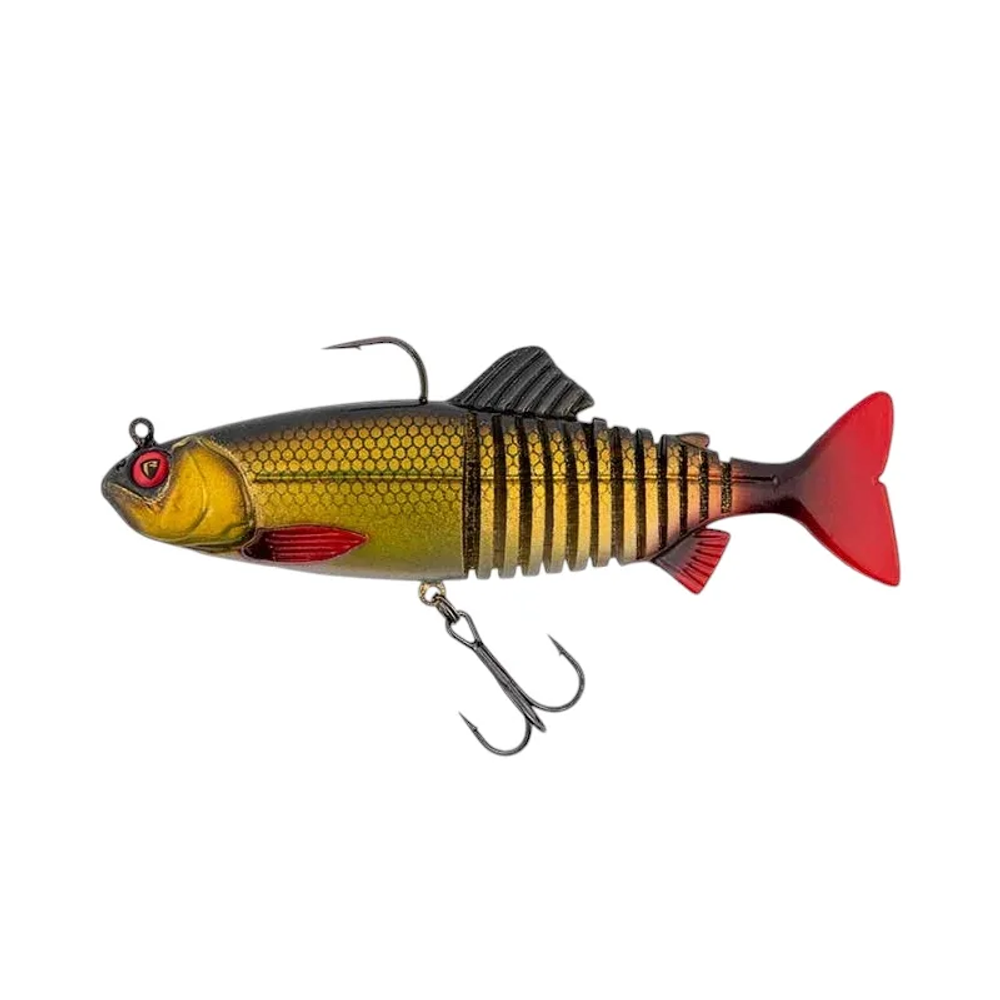 NRE397 Jointed silikonska varalica Replicant 15cm 6ich 60g Golden Prey slika 1