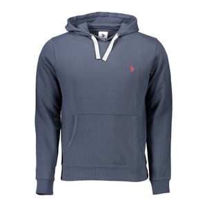 US POLO MEN'S BLUE SWEATSHIRT WITH ZIP