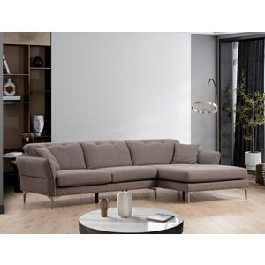 Costor Ugaona Sofa Desna Siva