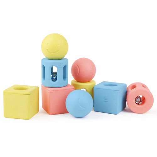 Hape Geometrijski set zvečki Geometric Rattle Trio E0456A  slika 1