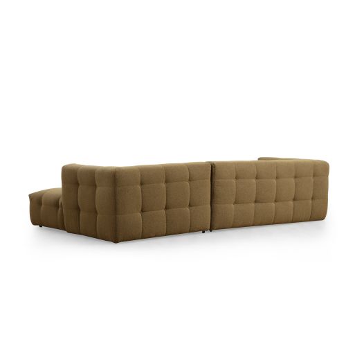 Woody Fashion Kutna garnitura Cady 3 Seater desni - Khaki slika 9