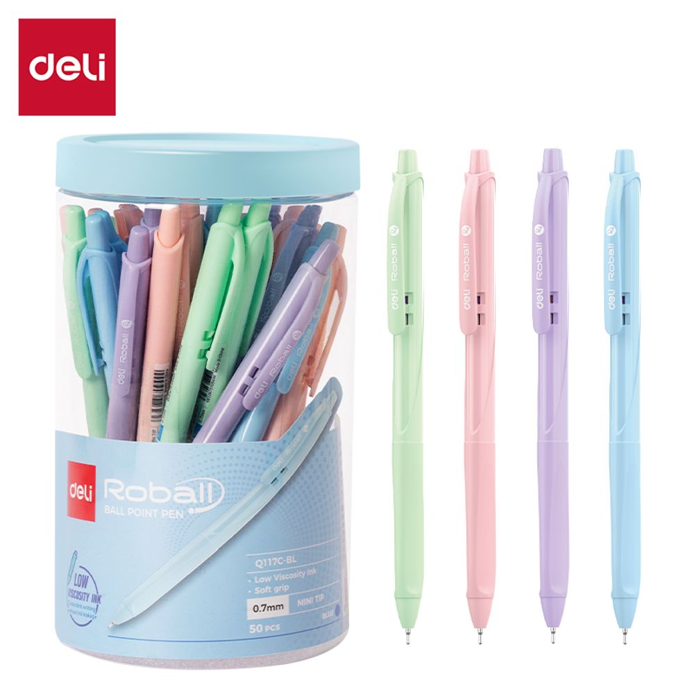 HEMIJSKA OLOVKA DELI PASTEL MIX 0.7 mm PLAVI ISPIS EQ117C slika 1