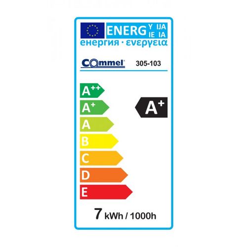 COMMEL LED sijalica E27 6W 3000k 640lm slika 2