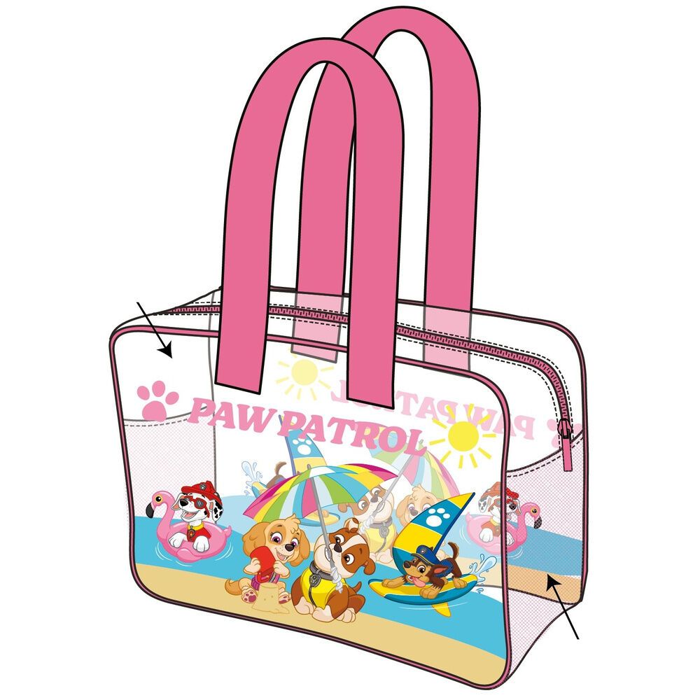 Bolsa playa Canina Paw Patrol slika 1