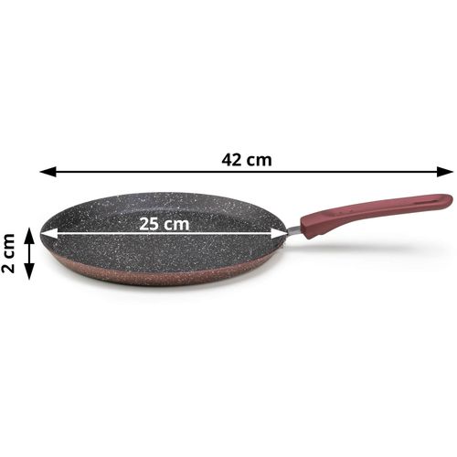 Tava za palačinke Rosmarino Lava Stone Grape - 25 cm slika 4