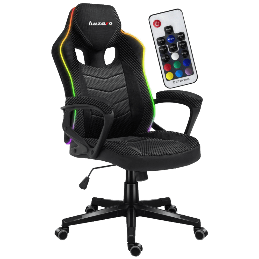 Huzaro Gaming stolica / Force 2.5 RGB Carbon Mesh, daljinski upravljač slika 1