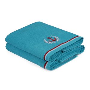 Colourful Cotton Set ručnika za kupanje (2 komada) Maritim