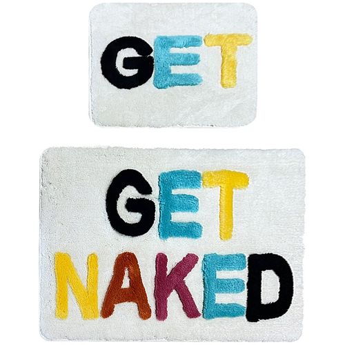 Colourful Cotton Set akrilnih kupaonskih prostirača (2 komada) Get Naked slika 2