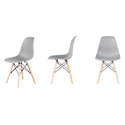 ModernHome Milano set 4 stolice SVETLO SIVA PC-005 LIGHT GREY 4X slika 6