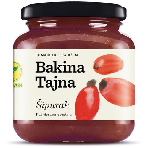 Bakina tajna ekstra Džem šipurak 670g slika 1