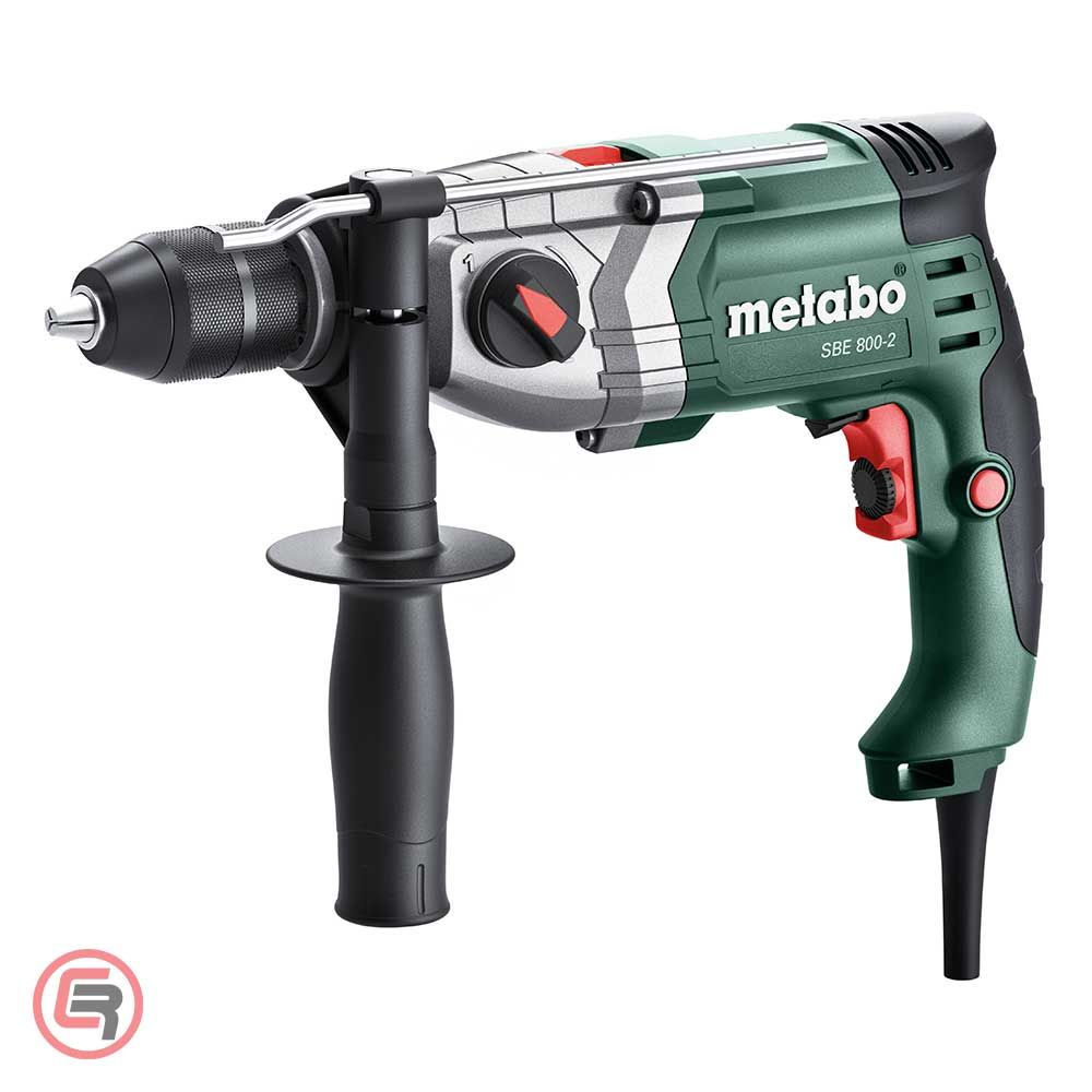 Metabo Bušilica SBE 800 - 2 R + L Vibraciona Elektronik 800 W U Koferu – 601744500 slika 1