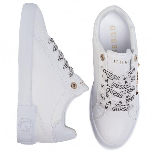 Ženske tenisice Guess  fl5pux lea12 1912 white 37 slika 6