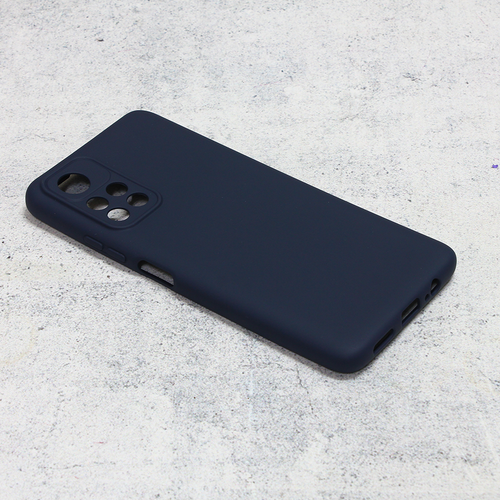 Maska Teracell Giulietta za Xiaomi Redmi Note 11T 5G/Poco M4 Pro 5G mat tamno plava slika 1