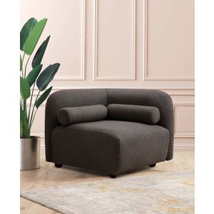 Atelier Del Sofa Fotelja, Tamno siva, Viktor - Dark Grey