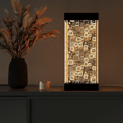 Opviq Stolna svjetiljka, TLT Panel Lampshade With Retro Pattern slika 7