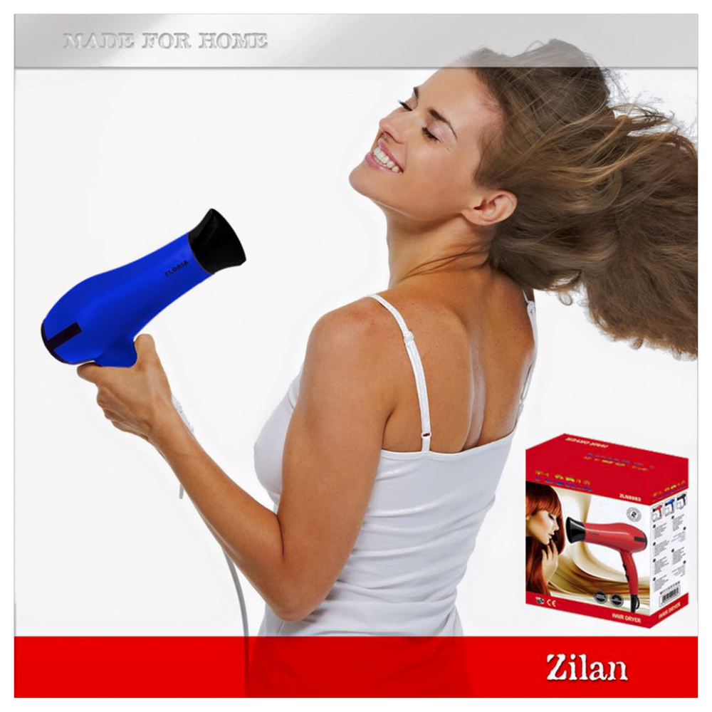 Floria Fen za kosu, 2000 W, crna - ZLN8983/BK slika 3